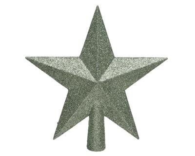Piek plc ster l4.2b19h19 cm salie groen kerst Decoris - Decoris