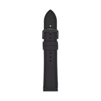 Horlogeband Fossil S221501 Leder Zwart 22mm - thumbnail