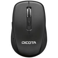Dicota TRAVEL Muis Bluetooth Optisch Zwart 5 Toetsen 800 dpi, 1200 dpi, 1600 dpi - thumbnail