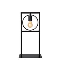 Lucide SUUS - Tafellamp - 1xE27 - Zwart - thumbnail