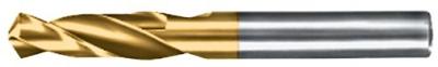 Promat/Tecwerk Spiraalboor | DIN 1897 type UNI | nominale-d. 2 mm | HSS-Co TiN cilindrische schacht | extra kort - 4000862535