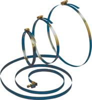 Slangklem - RVS band - snelklem gegalvaniseerd - 60-165 mm - thumbnail