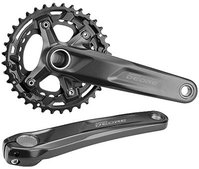 SHIMANO kettenradgarnitur "deore fc-m5100-b2" crankset shim.deore 170mm