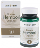 CBD capsules MediHemp 25mg 30 stuks - thumbnail