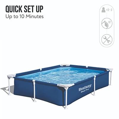 Bestway zwembad steel pro rechthoek, 221cm