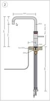 Quooker Fusion square losse kokend waterkraan zonder boiler RVS - thumbnail