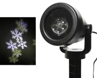 Led projector snow 10x10x40cm koel wit - thumbnail