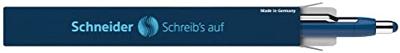 Schneider S-138613 Balpen Epsilon Donker Blauw, Blauwschrijvend