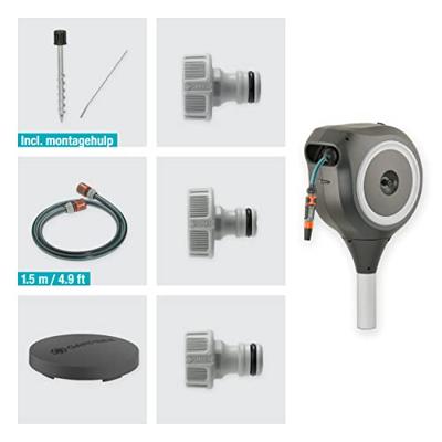 GARDENA M 18616-20 Tuinslanghouder voor aan de muur 20 m 1 stuk(s)