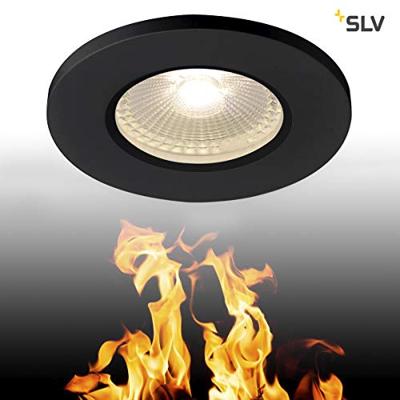 SLV 1001015 LED-inbouwlamp Zwart