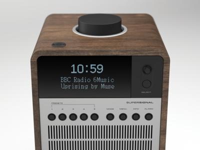 Revo SuperSignal - DAB+ Radio - Walnoot/Zilver Revo SuperSignal - DAB+ Radio - Walnoot/Zilver