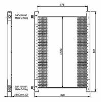 Condensor, airconditioning 35064 - thumbnail
