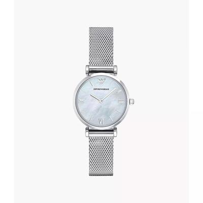 Emporio Armani HerenhorlogeGianni Mother of Pearl Mesh Strap AR1955 Emporio Armani HerenhorlogeGianni Mother of Pearl Mesh Strap AR1955