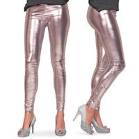 Zilveren legging metallic - thumbnail