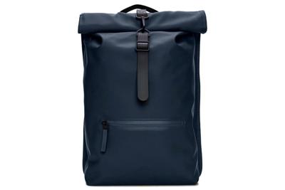 Rains Rolltop Rucksack W3 - Blauw Rains Rolltop Rucksack W3 - Blauw
