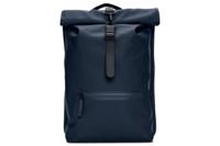 Rains Rolltop Rucksack W3 - Blauw - thumbnail