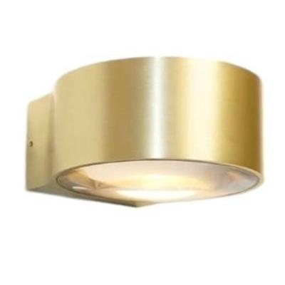 Wandlamp Artdelight Hudson 2 Lichts LED 2700K Dimbaar Geborsteld Goud Wandlamp Artdelight Hudson 2 Lichts LED 2700K Dimbaar Geborsteld Goud