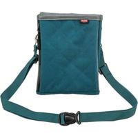 TRIXIE BELONINGSZAKJE SNACKZAKJE TWIN PETROL 15X2,5X18 CM - thumbnail