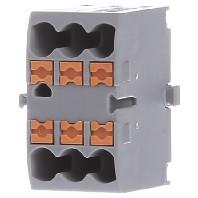 Phoenix Contact 3273264 Verdeelblok 15.6 mm Spanveer Grijs 10 stuk(s) - thumbnail
