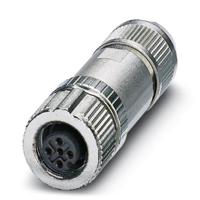 Phoenix Contact 1424668 Sensor/actuator connector, niet geassembleerd M12 Aantal polen (sensoren): 4 1 stuk(s) - thumbnail