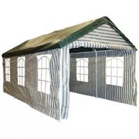 Partytent 300x600 cm Groen/Wit Buitengewoon de Boet - Buitengewoon de boet - thumbnail