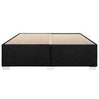 Bedframe zonder matras stof zwart 180x200 cm - thumbnail