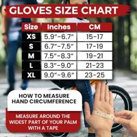 Kiddimoto Flame Vingerloze fietshandschoenen Unisex Zwart - thumbnail