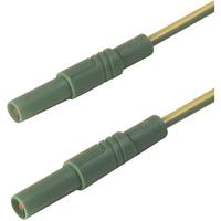 SKS Hirschmann MLS GG 50/2,5 ge/gn Veiligheidsmeetsnoer Banaanstekker 4 mm Banaanstekker 4 mm 0.50 m Geel 1 stuk(s) - thumbnail