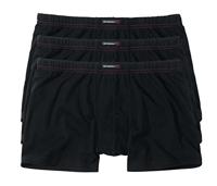 3-pack 100% biologisch katoen - heren boxershorts - Zwarte heren onderbroeken - thumbnail