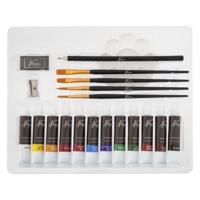 Creative Craft Group Aquarel art verf- en tekenset, 21dlg. - thumbnail