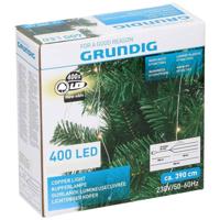 Lichtsnoer koper 400 LED - warm wit - 8 functies - thumbnail