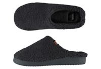 Apollo warme teddy heren slippers - Heren pantoffels met stevige zool - Wollen slippers - thumbnail