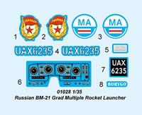 Trumpeter 1/35 Russian BM-21 Grad Multiple RLauncher - thumbnail