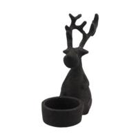 Daan Kromhout Theelichthouder dobra zwart 14 cm | 9 stuks - thumbnail