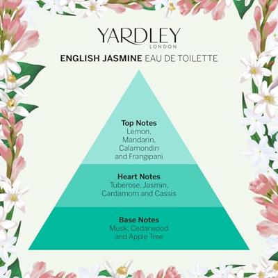 Yardley London english jasmine eau de toilette 125ml Yardley London english jasmine eau de toilette 125ml