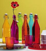 Bormioli Rocco Beugelfles / Weckfles Giara - Rood - 1 liter - thumbnail