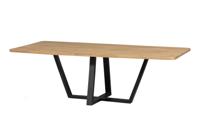 WOOOD Eettafel 'Tablo' Eikenhout, 240 x 100cm, kleur Naturel - thumbnail