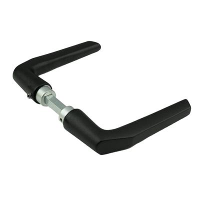 AMI Deurkruk 354 Deurdikte 38/42 Zwart 9005 Str - 739020