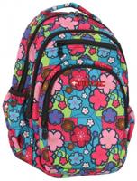 Gerimport rugzak Bloemen junior 36 x 43 cm polyester - thumbnail