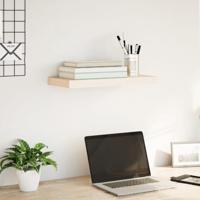 Wandschap 50x23,5x4 cm bewerkt hout - thumbnail