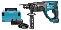 Makita DHR202RTJ Accu combihamer SDS-Plus 1,9J 18V 5.0Ah in Mbox - thumbnail