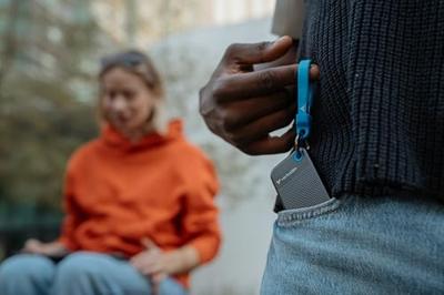 Verbatim Pocket 2 TB Externe SSD harde schijf USB-C 3.2 Gen 2 Zwart, Blauw 32195