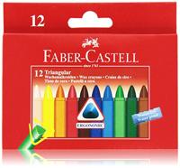 Waskrijt faber-castell driehoekig ass - thumbnail