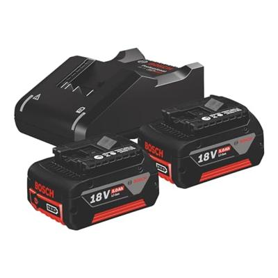 Bosch Blauw GDS 18V-330 HC Accu Slagmoeraanzetter | 330 Nm | 2 x 5,0 Ah accu + oplader | In L-Boxx - 06019L5003