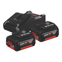 Bosch Blauw GDS 18V-330 HC Accu Slagmoeraanzetter | 330 Nm | 2 x 5,0 Ah accu + oplader | In L-Boxx - 06019L5003 - thumbnail