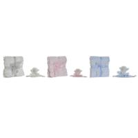 Geschenkset voor baby's Home ESPRIT Blauw Beige Roze Polyester (3 Stuks) - thumbnail