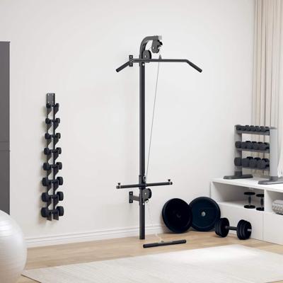 VidaXL Home gym met 2 katrollen wandgemonteerd VidaXL Home gym met 2 katrollen wandgemonteerd