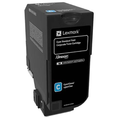 Lexmark Toner 74C2SCE Origineel Cyaan 7000 bladzijden 74C2SCE Lexmark Toner 74C2SCE Origineel Cyaan 7000 bladzijden 74C2SCE