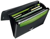Leitz Recycle projectmap A4, 5 compartimenten, zwart - thumbnail