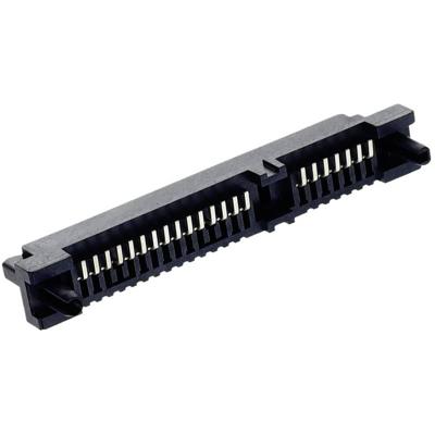 Molex 877131001 Female header, inbouw (standaard) Totaal aantal polen: 22 Rastermaat: 1.27 mm Inhoud: 1 stuk(s) Tray